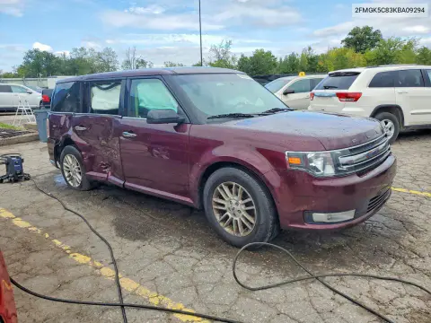2019 Ford Flex Sel VIN 2FMGK5C83KBA09294 фото 4