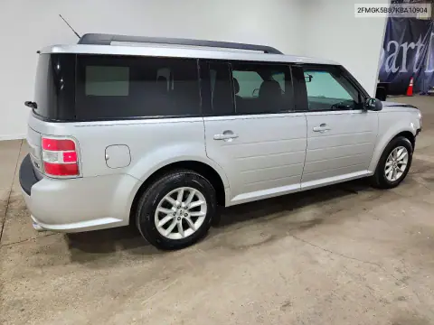 2FMGK5B87KBA10904 — 2019 Ford FLEX, фото 3 с аукциона Copart 15.10.2026, Передняя часть