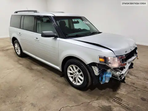 2FMGK5B87KBA10904 — 2019 Ford FLEX, фото 4 с аукциона Copart 15.10.2026, Передняя часть