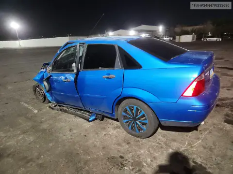 2007 Ford Focus Zx4 VIN 1FAHP34N47W333630 фото 2