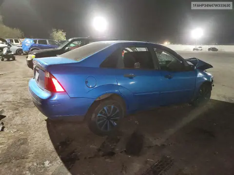 2007 Ford Focus Zx4 VIN 1FAHP34N47W333630 фото 3