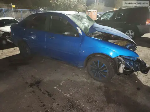 2007 Ford Focus Zx4 VIN 1FAHP34N47W333630 фото 4