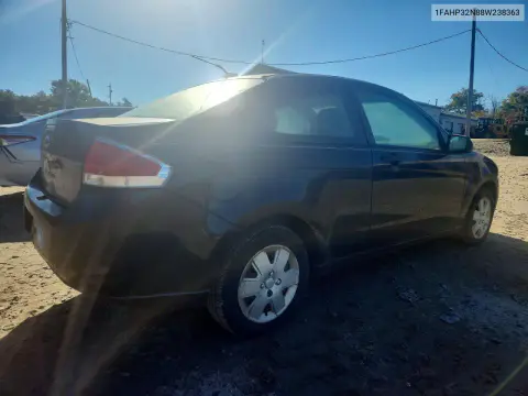 2008 Ford Focus S/Se VIN 1FAHP32N88W238363 фото 3
