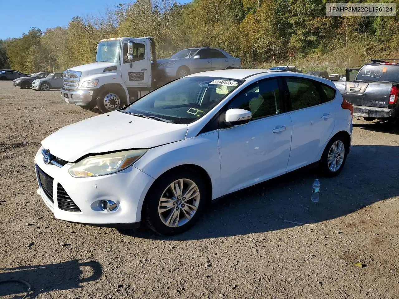 2012 Ford Focus Sel VIN 1FAHP3M22CL196124 фото 1