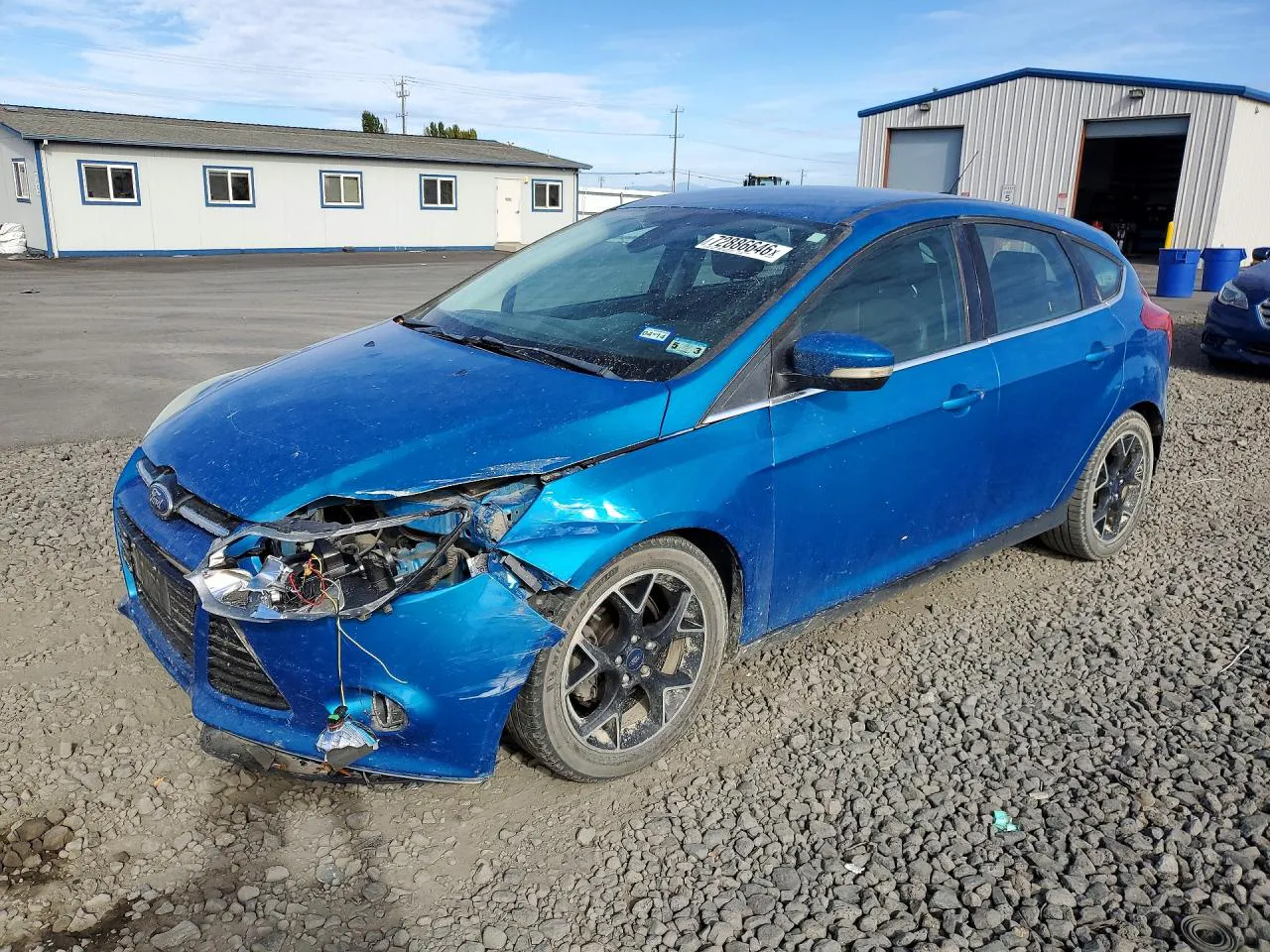 2012 Ford Focus Sel VIN 1FAHP3M23CL244567 фото 1
