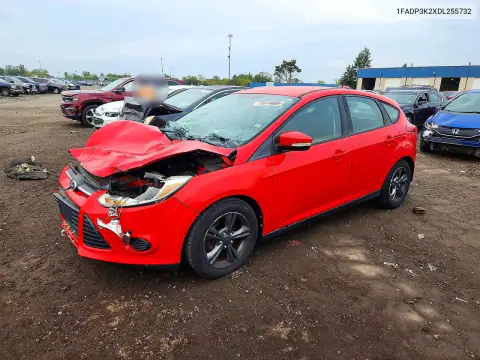 1FADP3K2XDL255732 — 2013 Ford Focus, Передняя часть, фото до ремонта