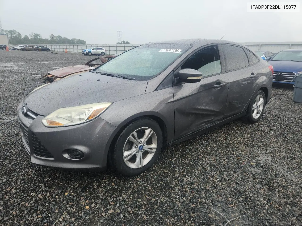 2013 Ford Focus Se VIN 1FADP3F22DL115877 фото 1