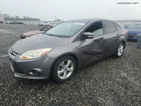 1FADP3F22DL115877 — 2013 Ford Focus, Сторона, фото до ремонта