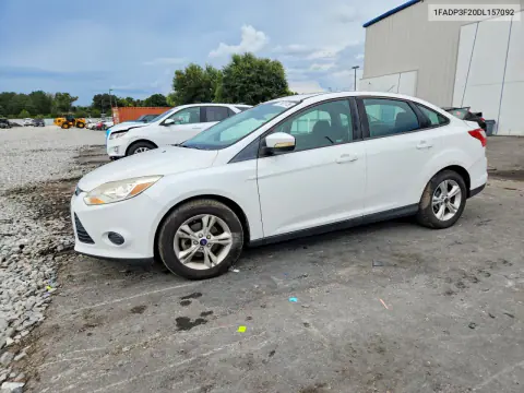 1FADP3F20DL157092 — 2013 Ford Focus, Задняя часть, фото до ремонта