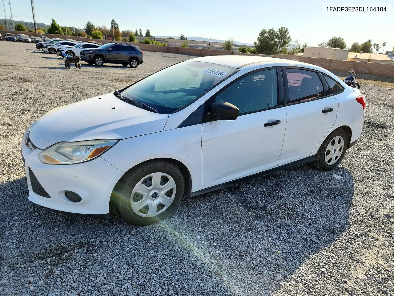 2013 Ford Focus S VIN 1FADP3E23DL164104 фото 1