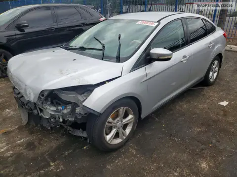 1FADP3F28DL132036 — 2013 Ford Focus, Передняя часть, фото до ремонта