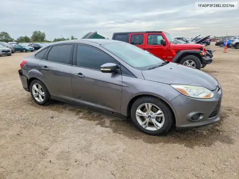 2014 Ford Focus Se VIN 1FADP3F28EL320766 фото 4