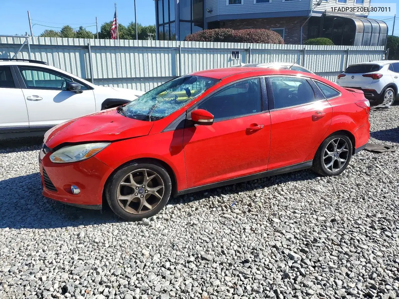 2014 Ford Focus Se VIN 1FADP3F20EL307011 фото 1