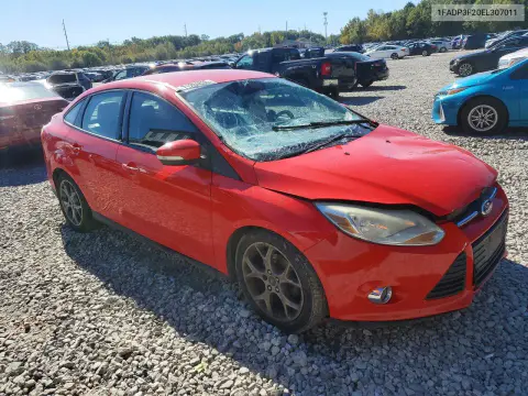 2014 Ford Focus Se VIN 1FADP3F20EL307011 фото 4