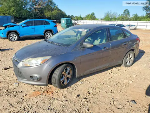 1FADP3F20EL221973 — 2014 Ford Focus, Задняя часть, фото до ремонта