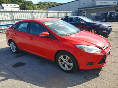 2014 Ford Focus Se VIN 1FADP3F22EL411502 фото 4