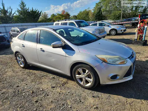 2014 Ford Focus Se VIN 1FADP3F20EL111294 фото 4