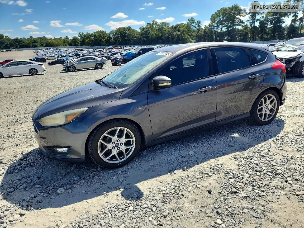 2015 Ford Focus Se VIN 1FADP3K2XFL270699 фото 1