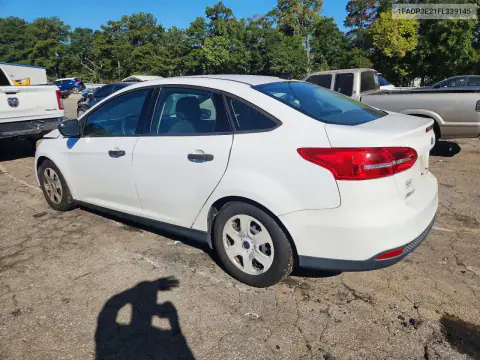 1FADP3E21FL339145 — 2015 Ford Focus, фото 2 с аукциона Copart, Задняя часть
