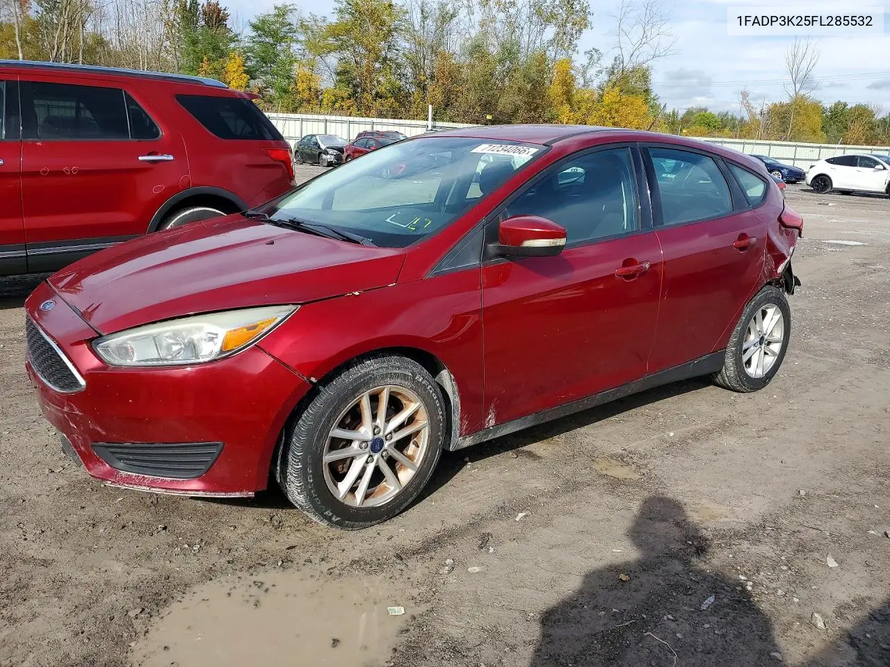 2015 Ford Focus Se VIN 1FADP3K25FL285532 фото 1