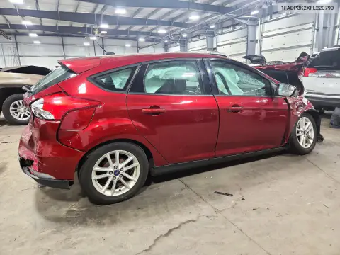 2015 Ford Focus Se VIN 1FADP3K2XFL220790 фото 3