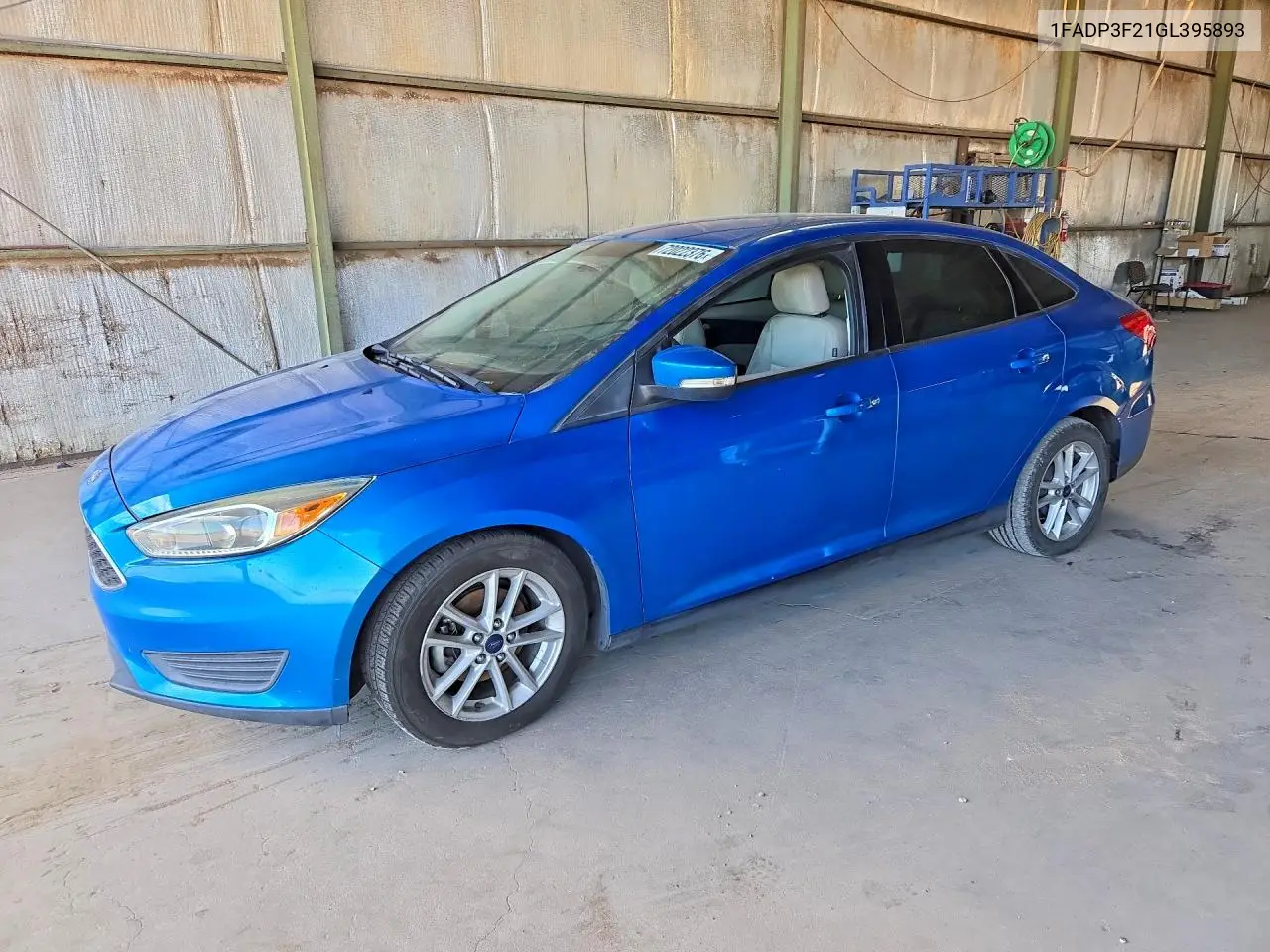 2016 Ford Focus Se VIN 1FADP3F21GL395893 фото 1