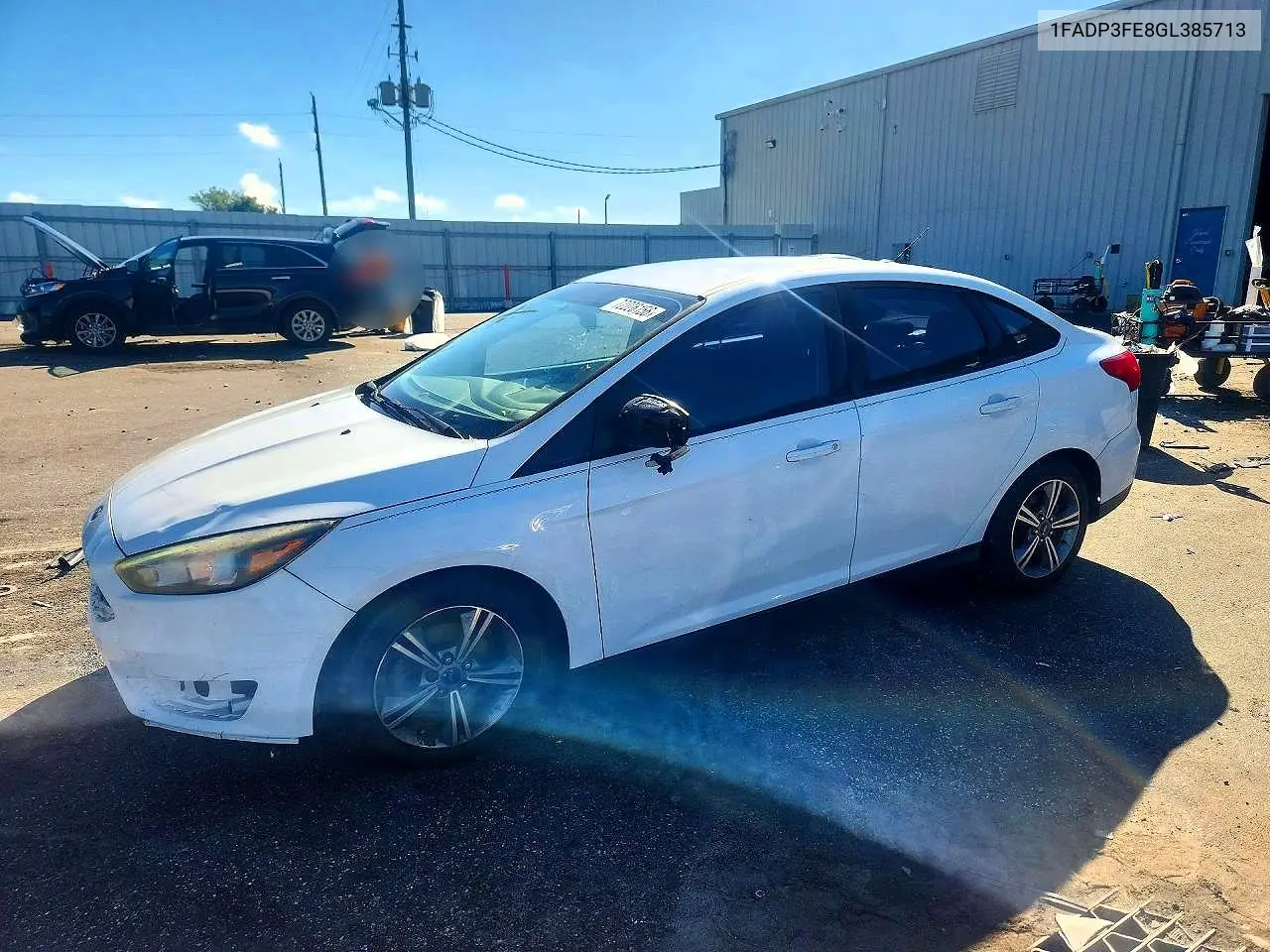 1FADP3FE8GL385713 Ford Focus 2016 — повреждение Передняя часть, фото до ремонта