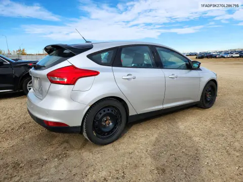 2016 Ford Focus Se VIN 1FADP3K27GL286795 фото 3