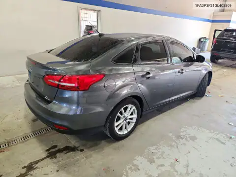 1FADP3F21GL402809 — 2016 Ford Focus, фото 3 с аукциона Copart, Передняя часть