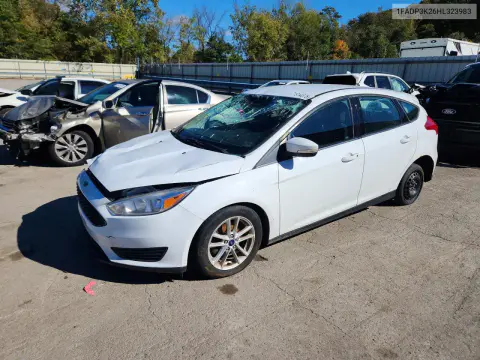 1FADP3K26HL323983 — 2017 Ford Focus, Передняя часть, фото до ремонта