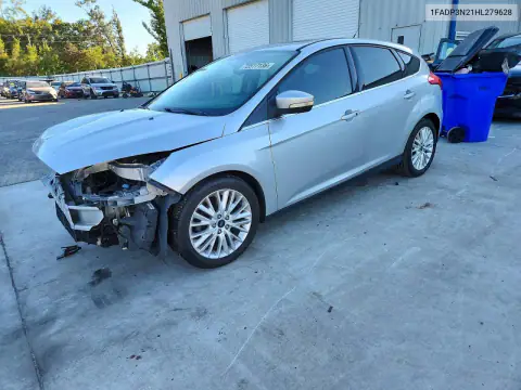 1FADP3N21HL279628 — 2017 Ford Focus, Передняя часть, фото до ремонта
