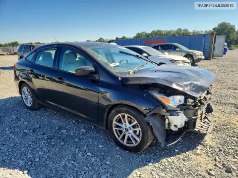 2018 Ford Focus Se VIN 1FADP3F24JL252010 фото 4