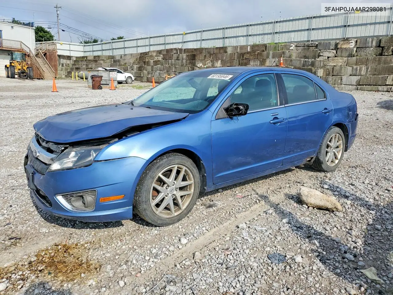 3FAHP0JA4AR298081 Ford Fusion 2010 — повреждение Передняя часть, фото до ремонта