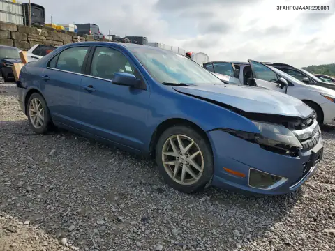 3FAHP0JA4AR298081 — 2010 Ford Fusion, фото 4 с аукциона Copart 16.10.2026, Передняя часть