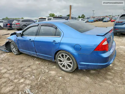 2010 Ford Fusion Se VIN 3FAHP0HG3AR302633 фото 2