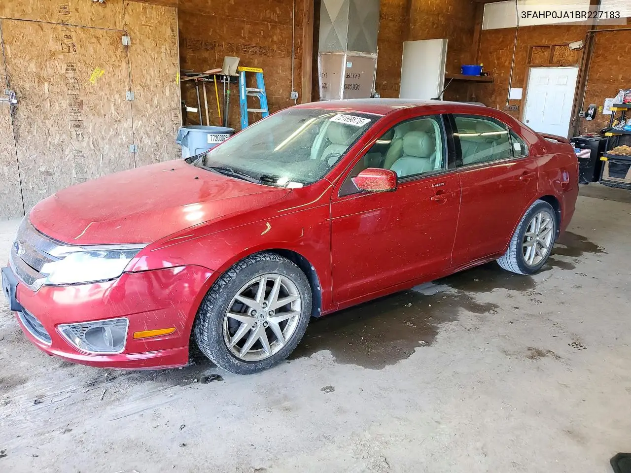2011 Ford Fusion Sel VIN 3FAHP0JA1BR217183 фото 1