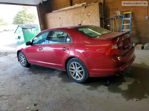 2011 Ford Fusion Sel VIN 3FAHP0JA1BR217183 фото 2