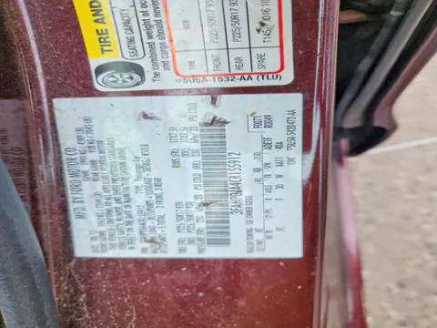 2012 FORD FUSION VIN 3FAHP0JA4CR155912 фото 13