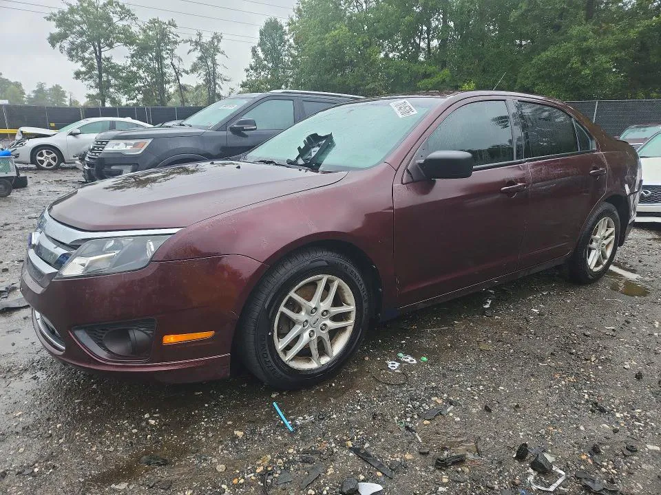 2012 FORD FUSION VIN 3FAHP0GA9CR254961 фото 1