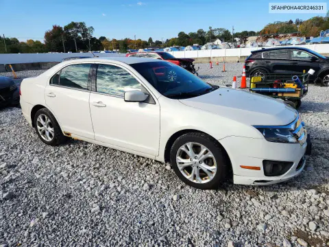 2012 Ford Fusion Se VIN 3FAHP0HA4CR246331 фото 4