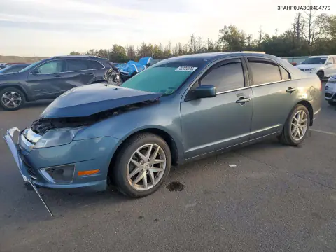 2012 Ford Fusion Sel VIN 3FAHP0JA3CR404779 фото 1
