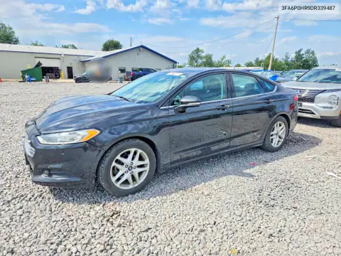 3FA6P0HR9DR339487 — 2013 Ford Fusion, Передняя часть, фото до ремонта