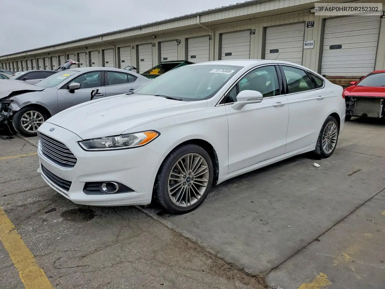 2013 Ford Fusion Se VIN 3FA6P0HR7DR252302 фото 1