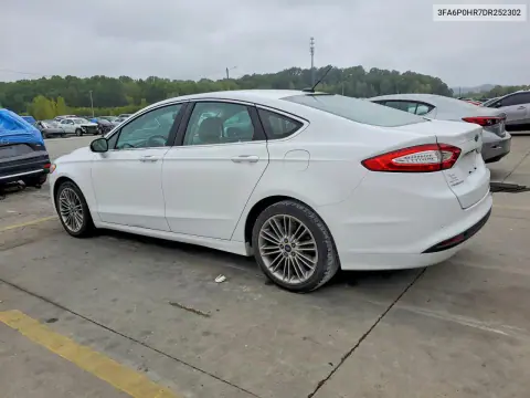 2013 Ford Fusion Se VIN 3FA6P0HR7DR252302 фото 2
