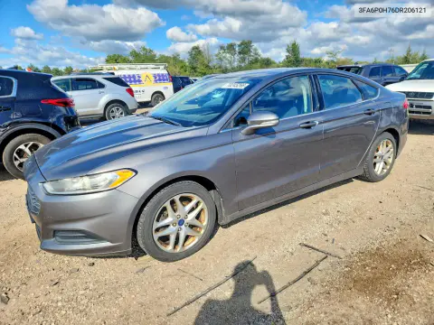 3FA6P0H76DR206121 — 2013 Ford Fusion, Передняя часть, фото до ремонта