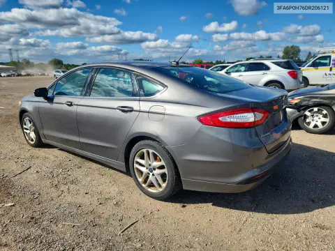 2013 Ford Fusion Se VIN 3FA6P0H76DR206121 фото 2