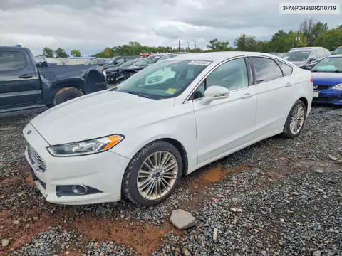 3FA6P0H96DR210719 — 2013 Ford Fusion, Задняя часть, фото до ремонта
