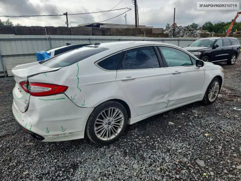 2013 Ford Fusion Se VIN 3FA6P0H96DR210719 фото 3