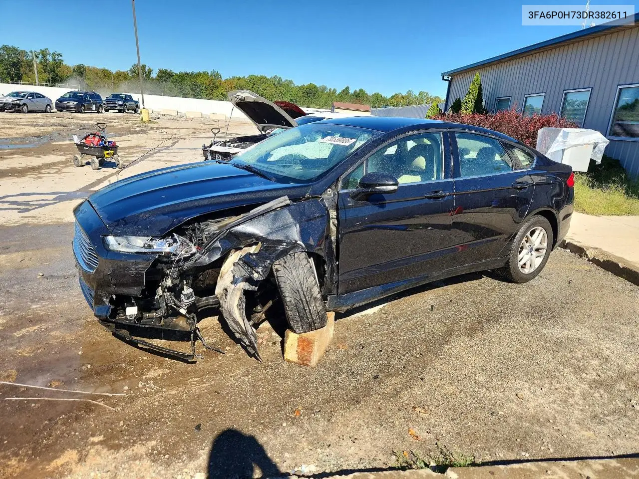 2013 Ford Fusion Se VIN 3FA6P0H73DR382611 фото 1