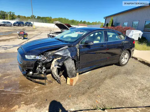 3FA6P0H73DR382611 — 2013 Ford Fusion, Сторона, фото до ремонта